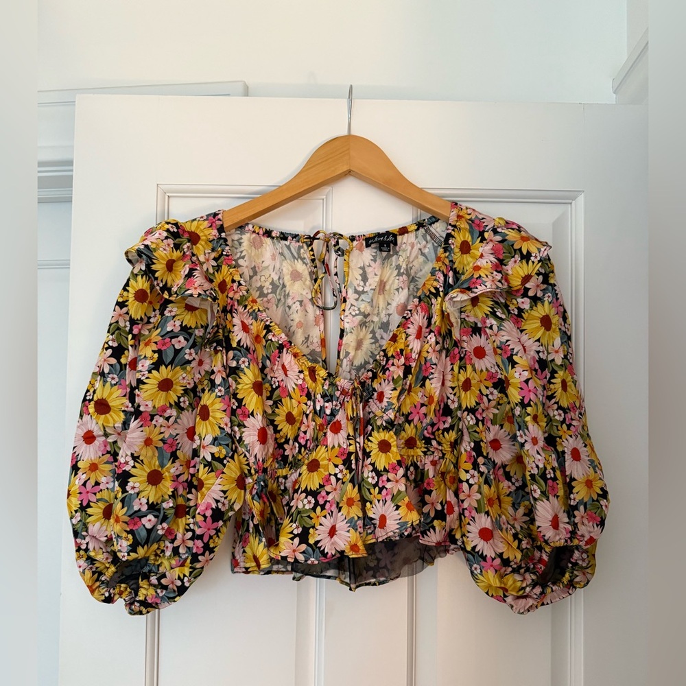 For love & lemons floral top. Worn once